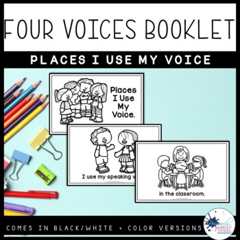 Preview of Four Voices Coloring Booklet