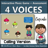 Four Voices Interactive Music Game + Assessment Calling Ve