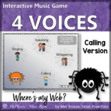 Four Voices Interactive Music Game Calling Version {Where'