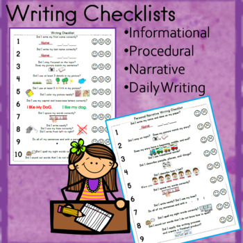 procedural writing checklist