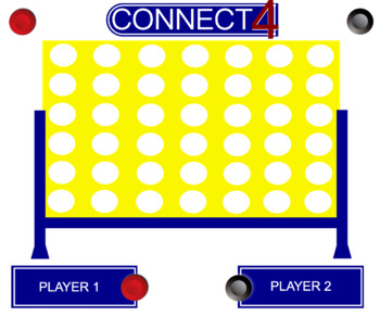 Preview of Connect Four SmartBoard Template