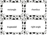 Fourth (4th) Grade Common Core Math Word Wall Cards 4.G.2 