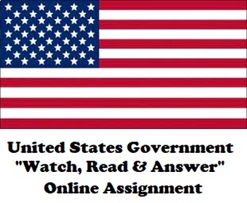Preview of Fourth Amendment "Watch, Read & Answer" Online Assignment (Google)