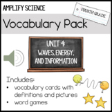 Fourth Grade: Amplify Science Vocabulary Pack Unit 4