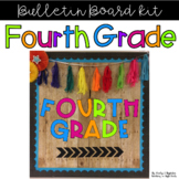 Fourth Grade Welcome Back to School Bulletin Board Kit Cla