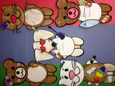 Book Report Grade 4 Cut Out Animals with Personalized Templates