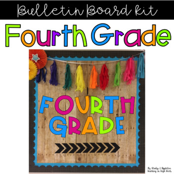 Fourth Grade Bulletin Board Kit Classroom Door Decor By Teachinginhighheels