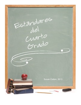 Preview of Fourth Grade Common Core ELA Checklist in Spanish
