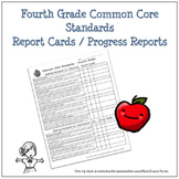 Fourth Grade Common Core Progress Report