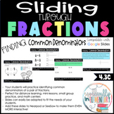 Fourth Grade Digital Fractions Slides - Finding Common Den