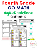 Fourth Grade Digital Go Math Interactive Notebook Chapter 10