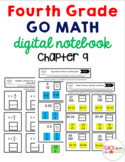 Fourth Grade Digital Go Math Interactive Notebook Chapter 9
