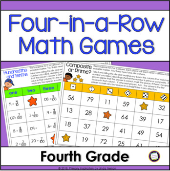 Preview of Factors, Multiples, Fractions, Decimals - 4th Grade Math Review Games
