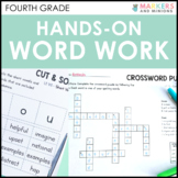 Fourth Grade Hands-On Word Work Bundle (Aligns With Benchm