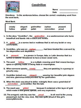 4th grade vocabulary words and definitions worksheets