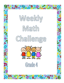 Preview of Fourth Grade Math Challenges