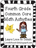 Fourth Grade Math Common Core Unit