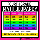 Fourth Grade Math Jeopardy Virtual Review Whole Class Game