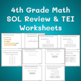 4th Grade Math SOL Review & TEI Practice