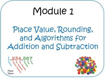 Preview of Fourth Grade Module 1 (Compatible w/ Eureka Math)