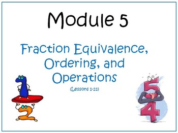 Preview of Fourth Grade Module 5 Lessons 1-21 (Compatible w/ Eureka Math)