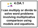 Fourth Grade NC ELA, Math, Social Studies, and Science Sta