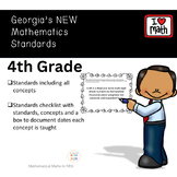 Fourth Grade NEW Math Standards | NEW Georgia Math Standar