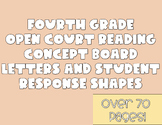 Fourth Grade Open Court Reading Concept Board Letters