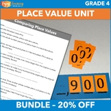 Fourth Grade Place Value Unit - Activities, Worksheets, Re