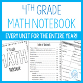 Fourth Grade Printable Math Notebook
