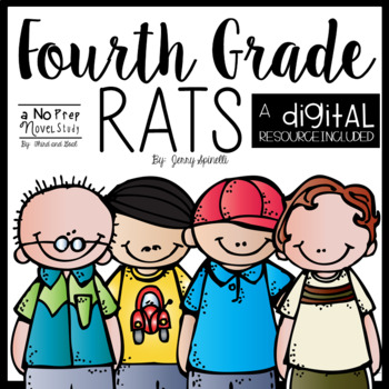 Preview of Fourth Grade Rats Novel Study and DIGITAL Resource