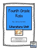 Fourth Grade Rats, by Jerry Spinelli: Literature Unit