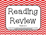 Fourth Grade Reading Review Common Core Week 1-2