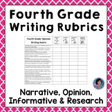 ✎Editable 4th Grade Writing Rubrics: Common Core Aligned S