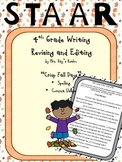 Crisp Fall Days-STAAR Writing Revising and Editing Passage