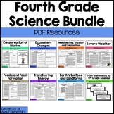 4th Grade Science Bundle: Curriculum for the Entire Year