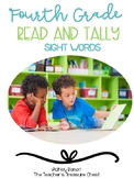 Fourth Grade Sight Word Read and Tally