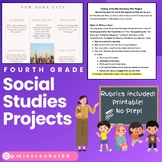 Fourth Grade Social Studies Projects