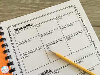 Fourth Grade Vocabulary Builders Unit 1 by Not So Wimpy Teacher | TpT