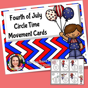 Preview of Fourth of July: Circle Time Movements