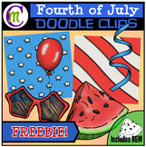 Fourth of July Clipart FREEBIE