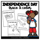 Fourth of July Fine Motor Tracing for Preschool and Kindergarten
