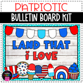 Fourth of July Patriotic Bulletin Board or Door Decor