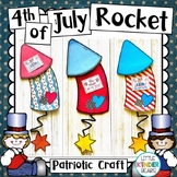 Fourth of July | Patriotic | Rocket Craft | Summer & Presi