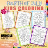 Fourth of July day coloring pages Coloring book for Kids