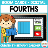 Fourths - Boom Cards - Distance Learning