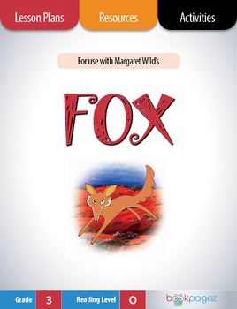 Preview of Fox Comprehension, Word Work, Vocabulary Lesson Plans and Activities