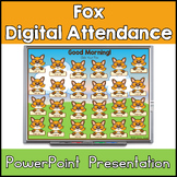 Fox Editable Digital Attendance PowerPoint Presentation