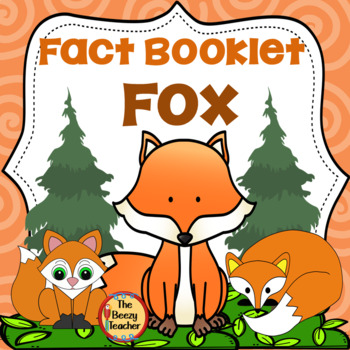 Preview of Fox Fact Booklet | Nonfiction | Comprehension | Craft