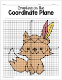Fox - Graphing on the Coordinate Plane Thanksgiving Math Activity